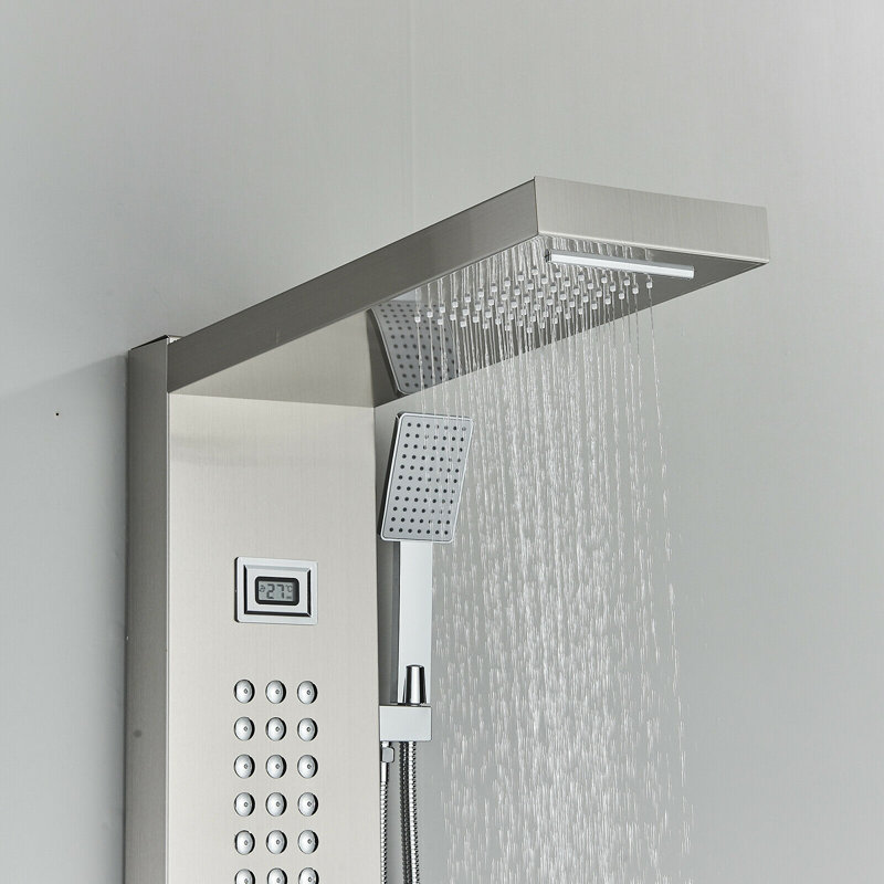 47.63'' Shower Panel with Fixed Shower Head