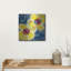 «Yellow Poppies On Blue» par Linda Woods-1515744992