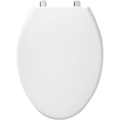 Siège de toilette allongé en plastique