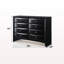 Commode moderne à finition noire