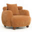 Fauteuil seau 38 pouces en tissu chenille-1070099047