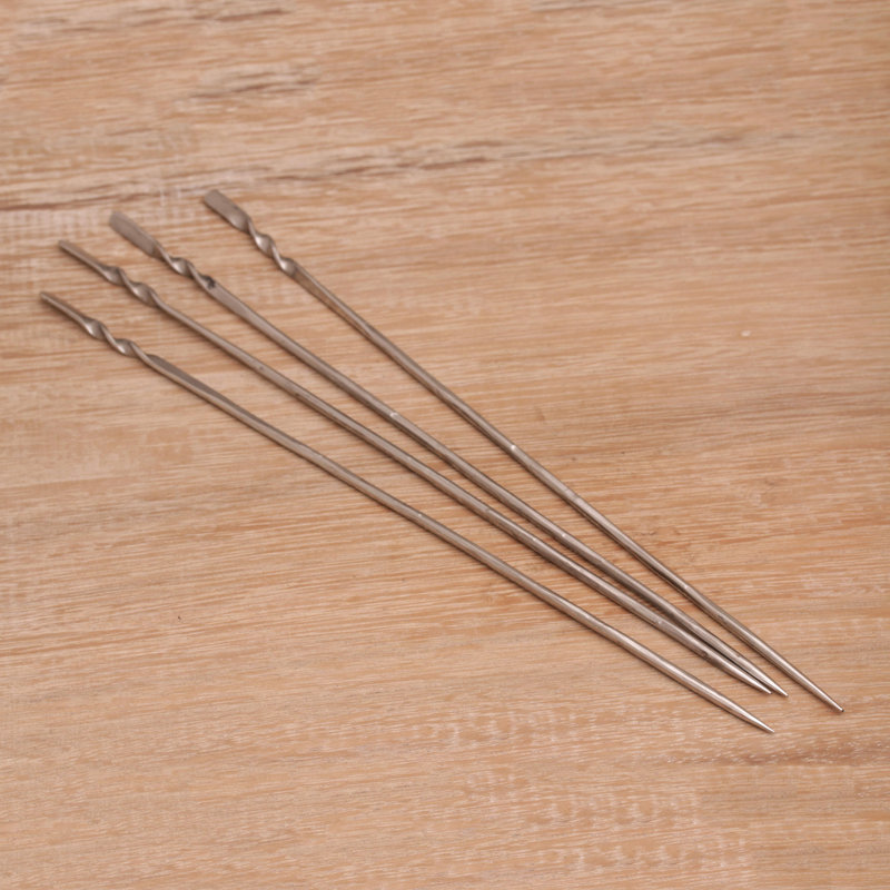 Agitateur de cocktail en acier inoxydable brochettes Navarrette