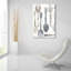 Art mural en verre acrylique 24 po x 36 po «Spoon And Fourches 2 Neutral» par Albena Hristova-189459128