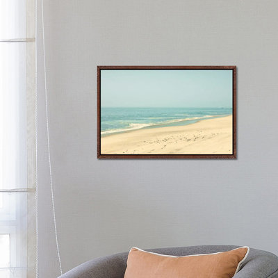 Morning In The Beach by Caroline Mint - Print on Canvas