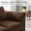 2 Seater Corduroy Sofa-1382721914