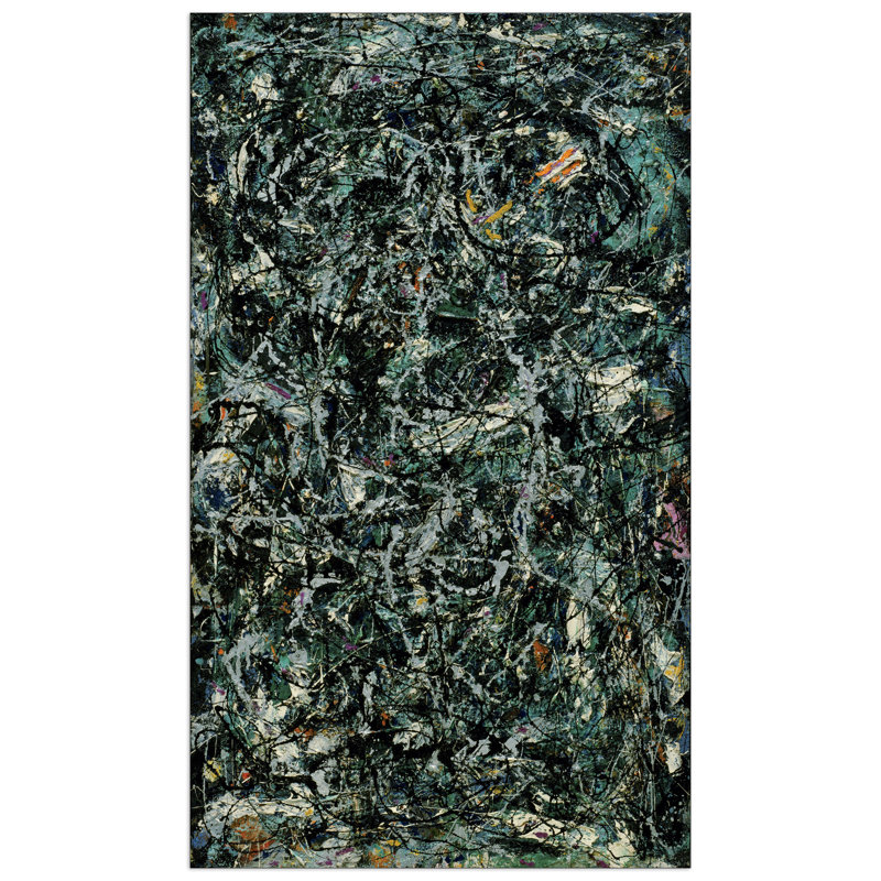 Jackson Pollock - No Frame Print on Wood