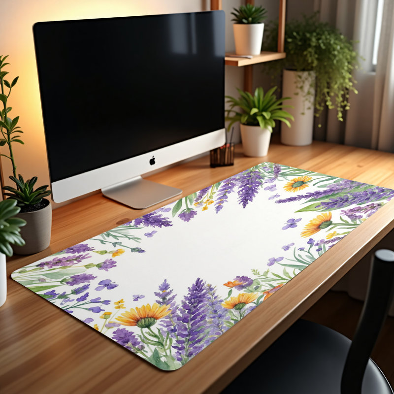 Polyester Desk Pad, 31.5x15.5