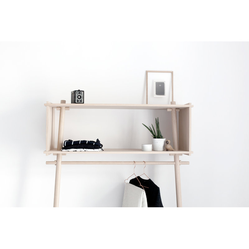 Tojbox Wardrobe (Small), White Oak
