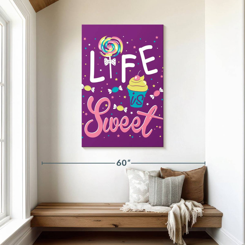 Tergel Life Is Sweet, H 45 po x l 30 po