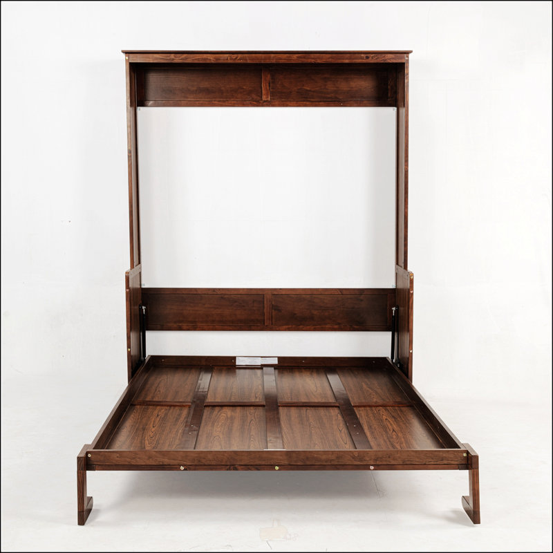 Grand lit escamotable en bois pour grand lit