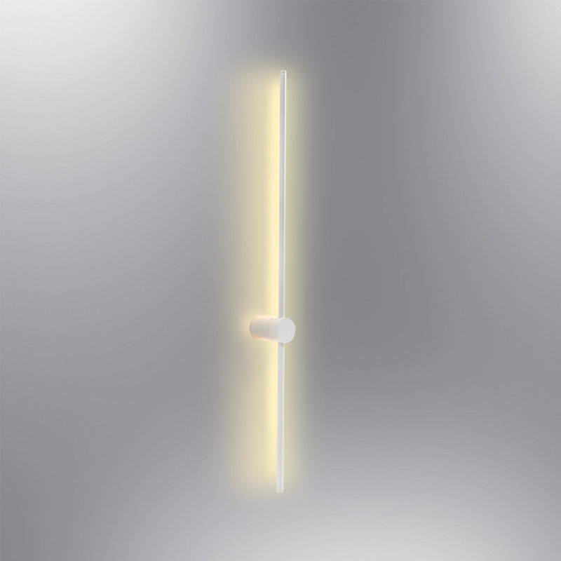 Éclairage à DEL en métal, Blanc, H 3,9 po x l 2,4 po x P 35,8 po