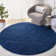 Tapis de couleur unie à poils longs Rizco Performance