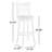 Amerah Swivel Upholstered Counter Stool with Solid Wood Frame-176014567-221391099-161786975