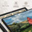 Nature, reproduction d'art sur toile "Grange rouge dans la campagne du Palouse"-101455614