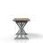 X Based Counter Height Casual Dining Table