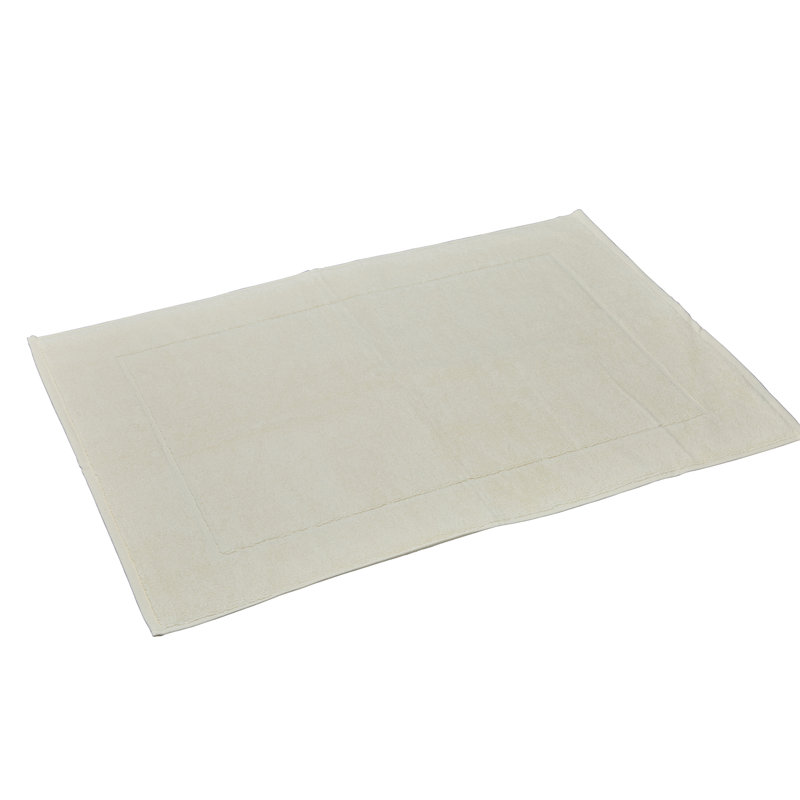 Hempel Cotton Bath Mat, Ivory