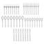 Fortessa Arezzo  18/10 Stainless Steel, 40 Piece Flatware Set (Service for 8), Silver