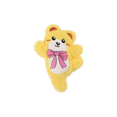 Polyester pets toy Plushs Bear Catnip Toy For Cats Soft Stuffed Animals With Catnip Toy For Teething Playing Interactive Pet Toy For Boredom Relief Machinery Washable Small Plushs