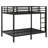 Durable Metal Bunk Bed for Adults and Teens, Space Efficient & Noise Reduced, No Box Spring Required-135360542
