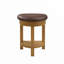 Ensemble de 4 tables de bar avec 3 tabourets de bar rembourrés en polyuréthane-1184374720-1184374723