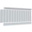 Panneau mural Deluxe en PVC blanc-43142410