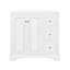 Ensemble de meuble-lavabo autoportant 36 po avec 3 tiroirs et 2 portes avec tablette ajustable en U 36 po-153682668