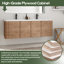Meuble-lavabo double 60 po avec lavabo en résine-1963505484
