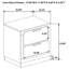 Table de chevet 2 tiroirs-2100751570