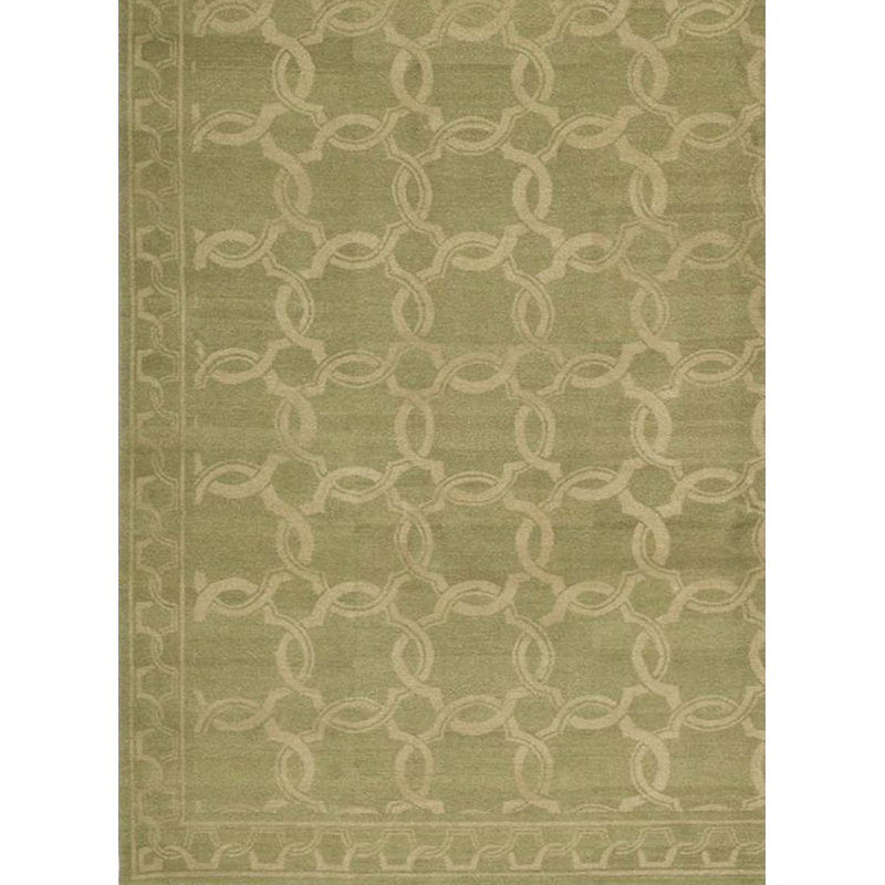 Wool Geometric Area Rug, Rectangle 8'2" x 10'2"