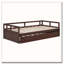 Lit de jour extensible avec couchette, lit de jour en bois avec couchette-1741789872