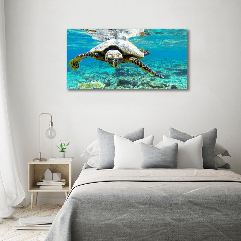 Sea Turtle - Wrapped Canvas Print