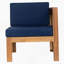 Ensemble de conversation modulaire avec canapé et coussins 5 pièces
