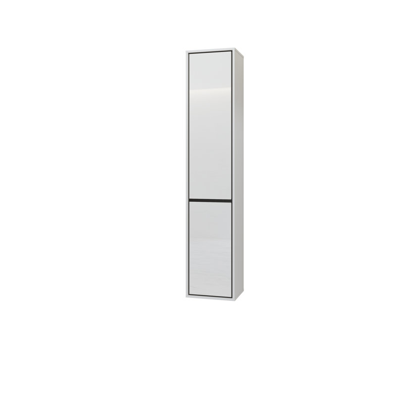 Rodner Laminate Wall Linen Cabinet, White