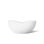 Abrazo® 66-in X 32-in Freestanding Bath with Center Toe-Tap Drain
