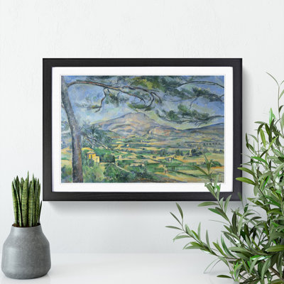 Mont Sainte-Victoire Vol.9 by Paul Cezanne - Picture Frame Painting