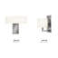 Applique murale 2 lumières 60W Hampton-1080587319