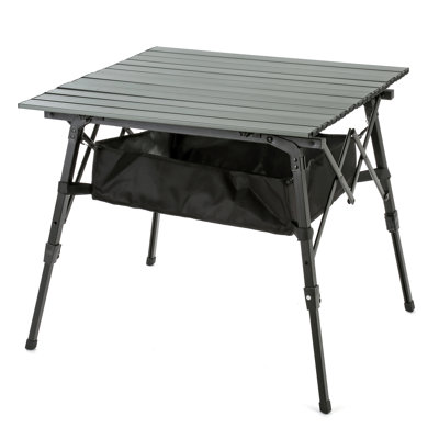 39-inch Aluminum Roll Up Folding Camp Table