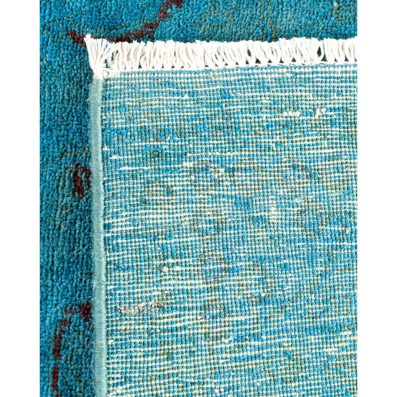 Fine Vibrance One-of-a-Kind 4' 1" X 6' 8" Hand Knotted Area Rug