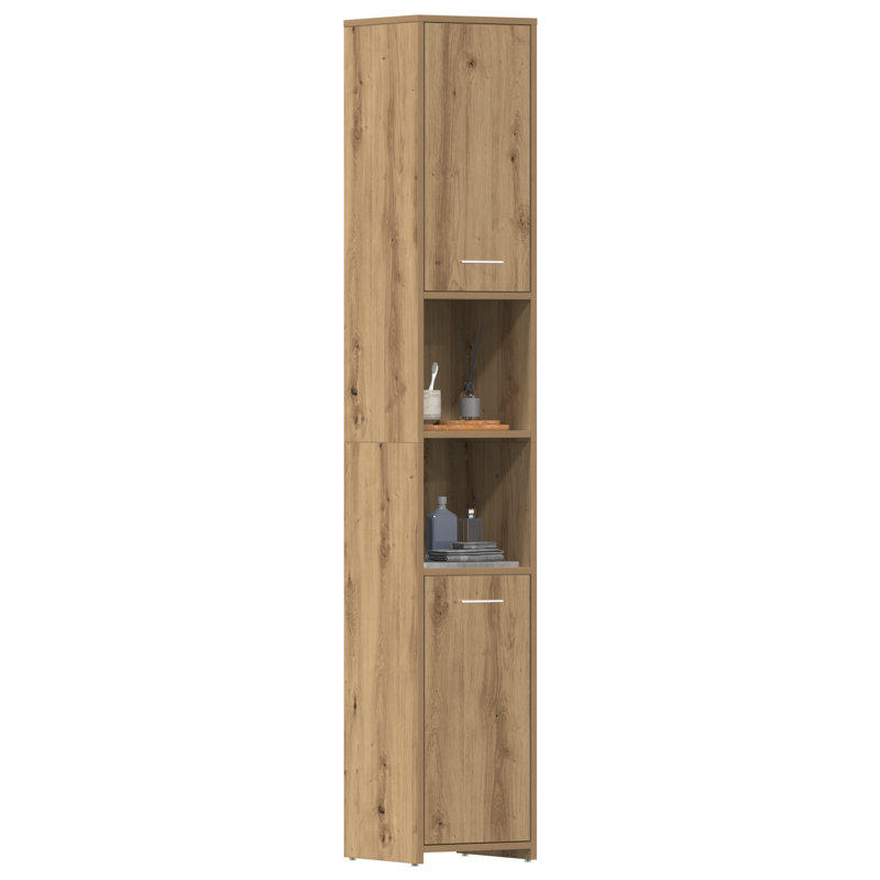 Amissa Bathroom Cabinet, Artisan Oak