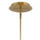 Arla Single Light Metal Dimmable LED Pendant