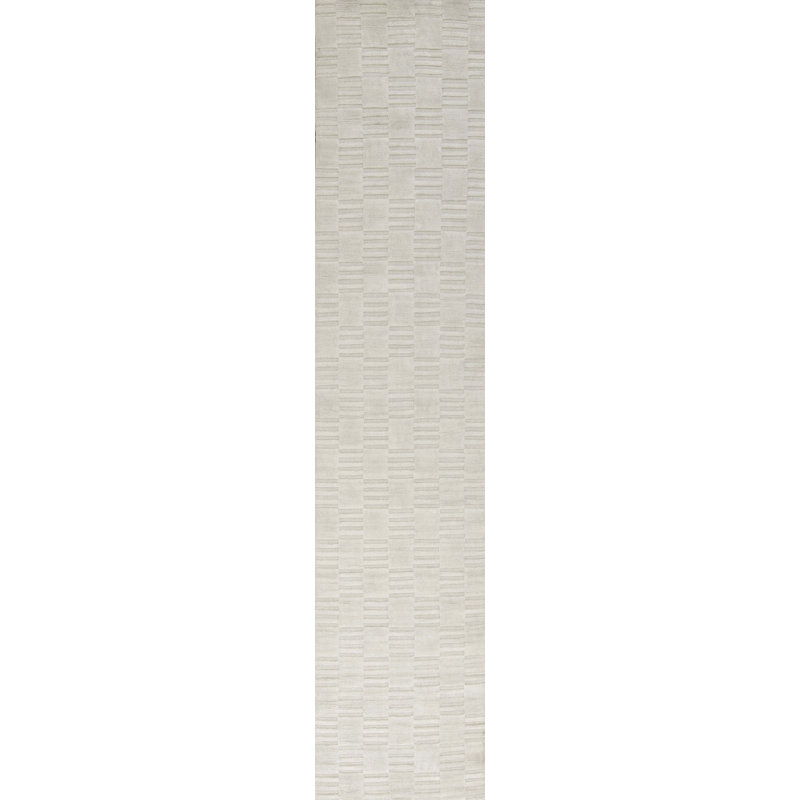 Hand-Knotted High-Quality Silver Area Rug