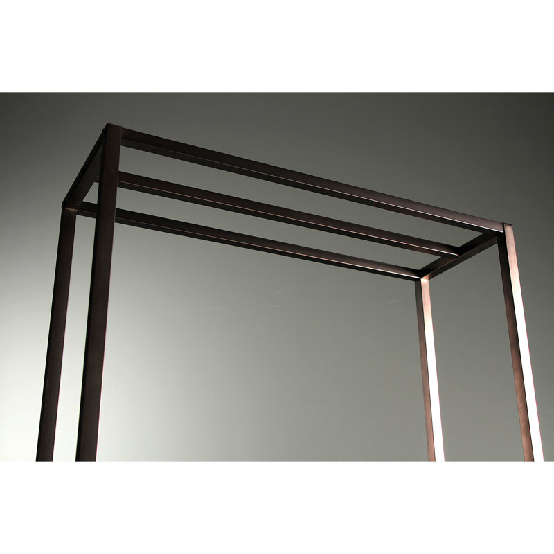 Kingston Brass Edenscape Freestanding 3-Bar Towel Rack, Oil Rubbed Bronze
