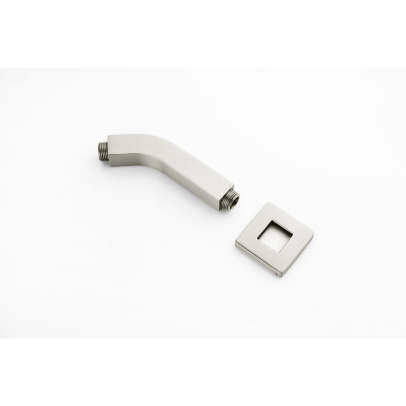 Bathroom Rain Shower - 304 Stainless Steel Thin Waterfall With Self-Cleaning Nozzles In High Brushed Nickel For, Silver