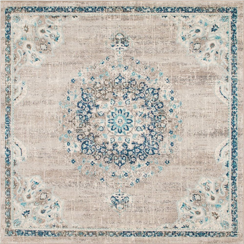 Pennylane Oriental Indoor Rug, Square 8'