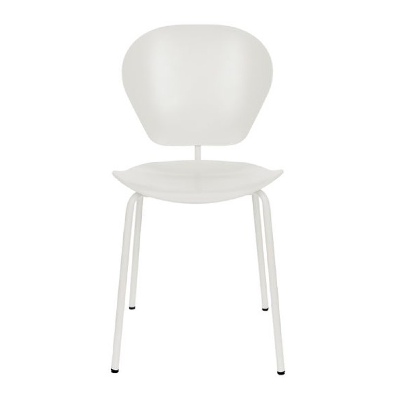 Chaises de salle à manger Weakley (2), Blanc