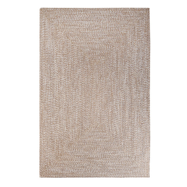 nuLOOM Lefebvre Braided Indoor/Outdoor Area Rug 5' Round Tan