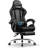 Gaming Chair, Computer Chair with Footrest and Lumbar Support, Height Adjustable Gaming Chair with 360°-Swivel Seat and Headrest-1904252680
