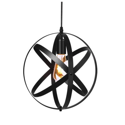 Luminaire suspendu sphère 1 lumière Lemp