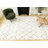 Kostantza Beige Cream Geometric Trellis Area Rug-1177468426
