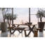 Tablo 8 - Person Solid Wood Patio Dining Set Rectangular Table